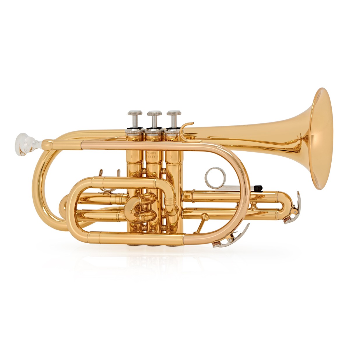 Yamaha YCR2330-III Student Bb Cornet Gold Lacquer — Yamaha Cornet available for rent in NZ